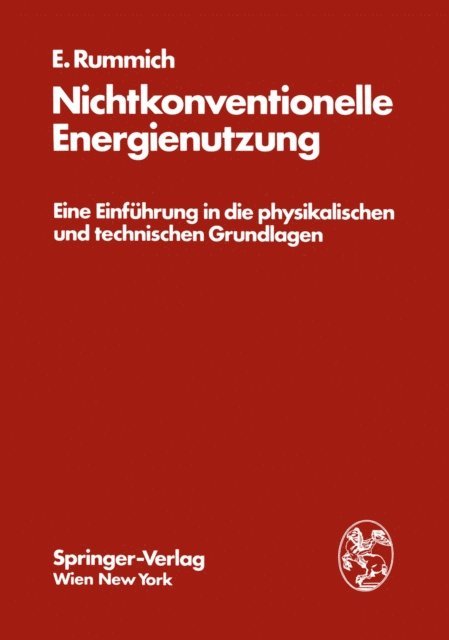 Erich Rummich - Nichtkonventionelle Energienutzung, E-bok