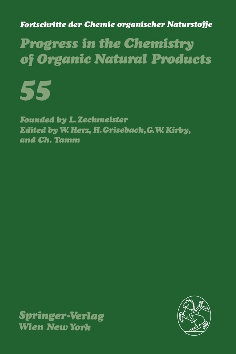 Fortschritte der Chemie organischer Naturstoffe / Progress in the Chemistry of Organic Natural Products, Häftad