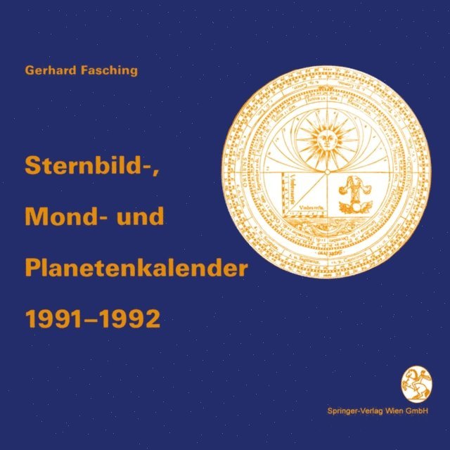 Gerhard Fasching - Sternbild-, Mond- und Planetenkalender 1991–1992, E-bok
