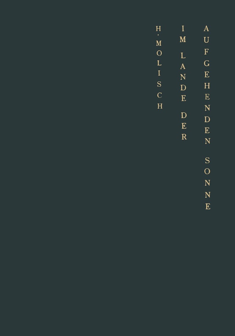 Hans Molisch - Im Lande der aufgehenden Sonne, Häftad. Tillgänglighet: Lägg i varukorg