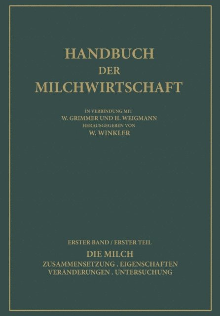 NA Demeter, NA Bleyer, NA Bauer - Die Milch, E-bok