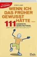 Wenn ich das frher gewusst htte ...