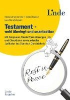 Nikola Leitner-Bommer, Katrin Chladek, Lena-Maria Felzmann - Testament - wohl überlegt und unantastbar, Häftad. Tillgänglighet: Lägg i varukorg