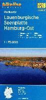 Lauenburgische Seenplatte Hamburg East cycling map