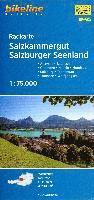 Salzkammergut Salzburger Seenland cycle map