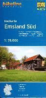 Emsland South cycling map