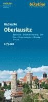 Oberlausitz cycling map