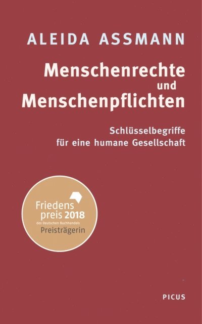 Aleida Assmann - Menschenrechte und Menschenpflichten, E-bok