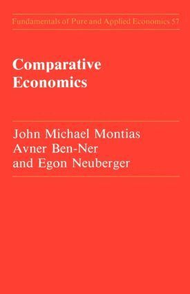 John-Michael Montias - Comparative Economics, Häftad. Tillgänglighet: Lägg i varukorg