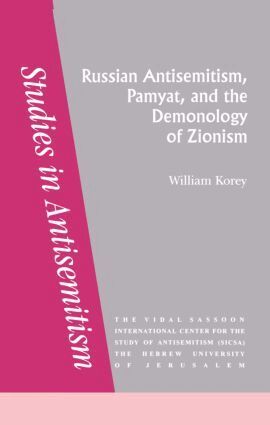 Corey - Russian Antisemitism Pamyat/De, Häftad