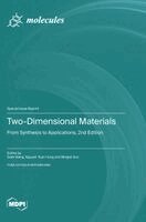 Two-Dimensional Materials, Inbunden