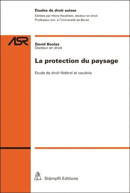 David Boulaz - La protection du paysage, E-bok. Tillgänglighet: Lägg i varukorg