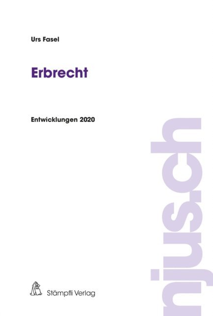 Urs Fasel - Erbrecht, E-bok