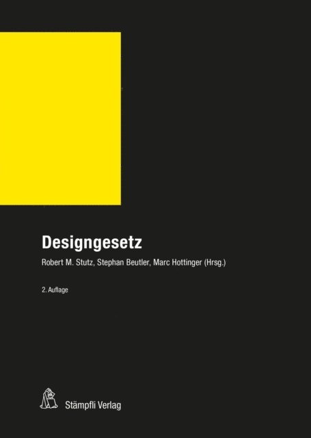 Marc Hottinger, Stephan Beutler, Robert Stutz - Designgesetz DesG, E-bok