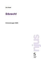 Urs Fasel - Erbrecht, Inbunden