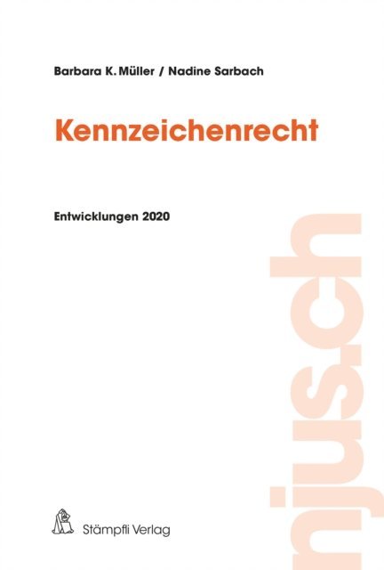 Sarbach Nadine, Barbara Muller - Kennzeichenrecht, E-bok