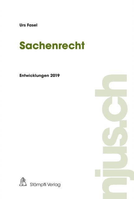 Urs Fasel - Sachenrecht, E-bok