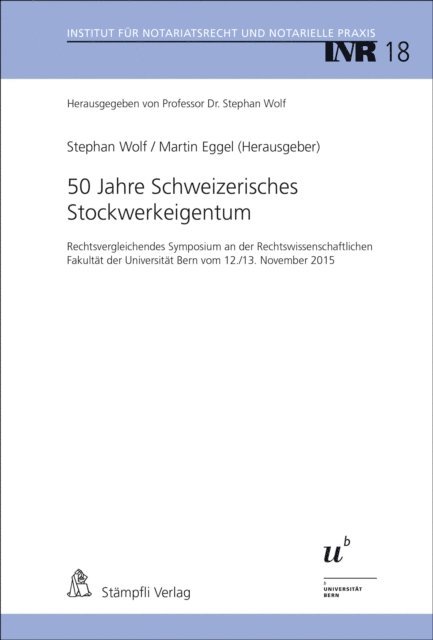 Martin Eggel, Stephan Wolf - 50 Jahre Schweizerisches Stockwerkeigentum, E-bok