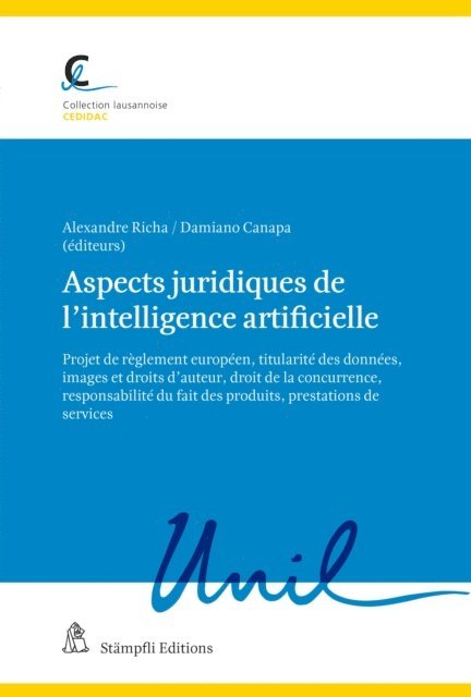 Alexandre Richa, Damiano Canapa - Aspects juridiques de l'intelligence artificielle, E-bok