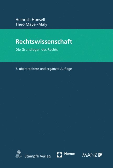 Heinrich Honsell - Rechtswissenschaft, E-bok