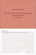 Die Entstehung und Entwicklung der Eurythmie 1918-1920