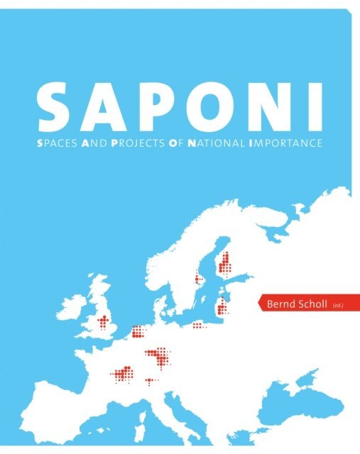 Bernd Scholl - SAPONI  -  Spaces and Projects of National Importance, E-bok