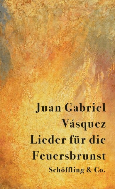 Juan Gabriel Vasquez - Lieder für die Feuersbrunst, E-bok