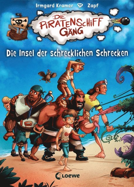 Irmgard Kramer, Zapf - Die Piratenschiffgäng (Band 2) - Die Insel der schrecklichen Schrecken, E-bok