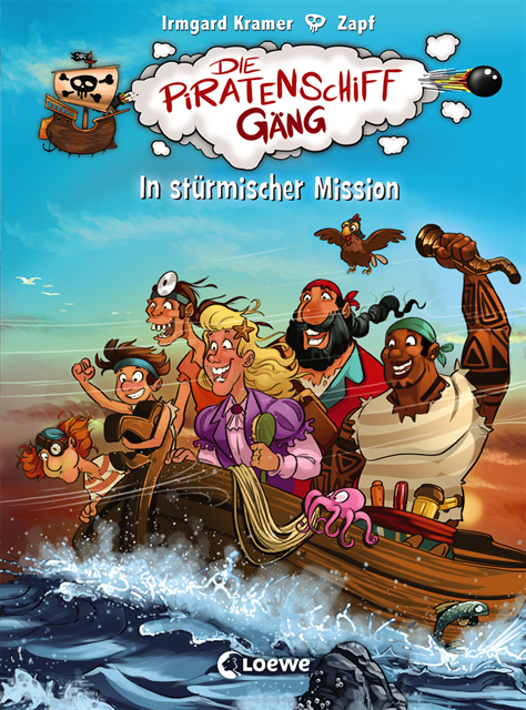 Irmgard Kramer, Zapf - Die Piratenschiffgäng (Band 3) - In stürmischer Mission, E-bok