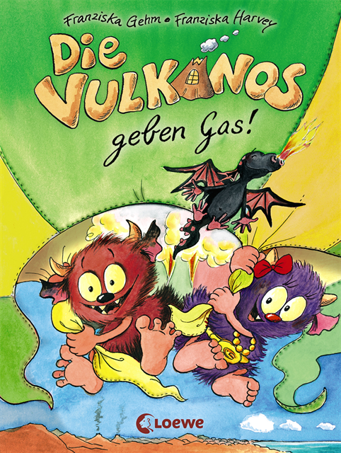Franziska Gehm, Franziska Harvey - Die Vulkanos geben Gas! (Band 5), E-bok