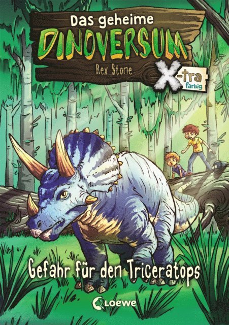 Rex Stone - Das geheime Dinoversum Xtra (Band 2) - Gefahr für den Triceratops, E-bok