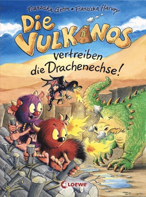 Franziska Gehm, Franziska Harvey - Die Vulkanos vertreiben die Drachenechse! (Band 8), E-bok
