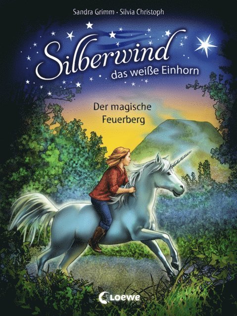 Sandra Grimm - Silberwind, das weiße Einhorn (Band 2) - Der magische Feuerberg, E-bok