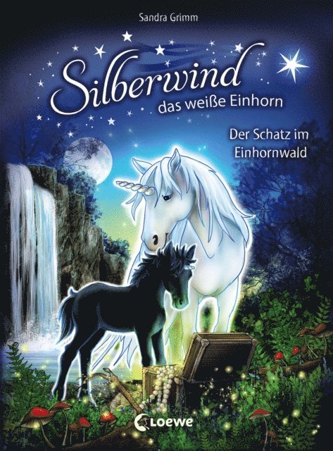 Sandra Grimm - Silberwind, das weiße Einhorn (Band 8) - Der Schatz im Einhornwald, E-bok