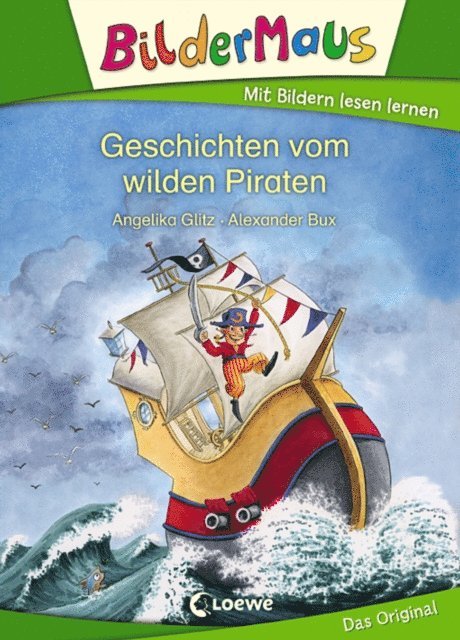 Angelika Glitz, Alexander Bux - Bildermaus - Geschichten vom wilden Piraten, E-bok
