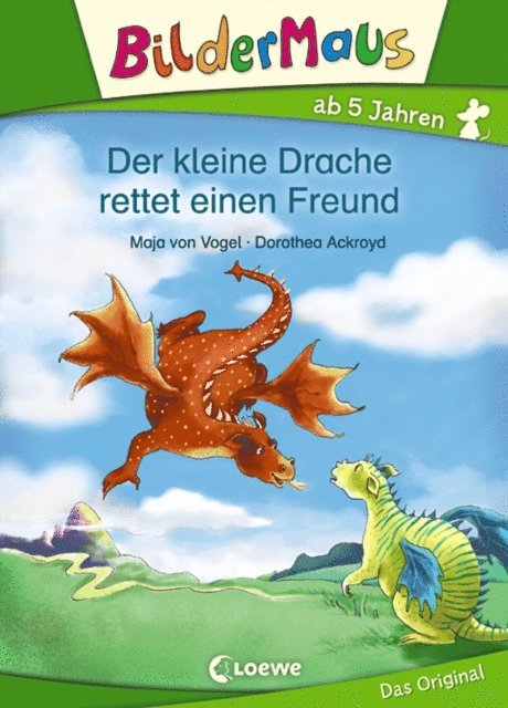 Maja von Vogel, Dorothea Ackroyd - Bildermaus - Der kleine Drache rettet einen Freund, E-bok