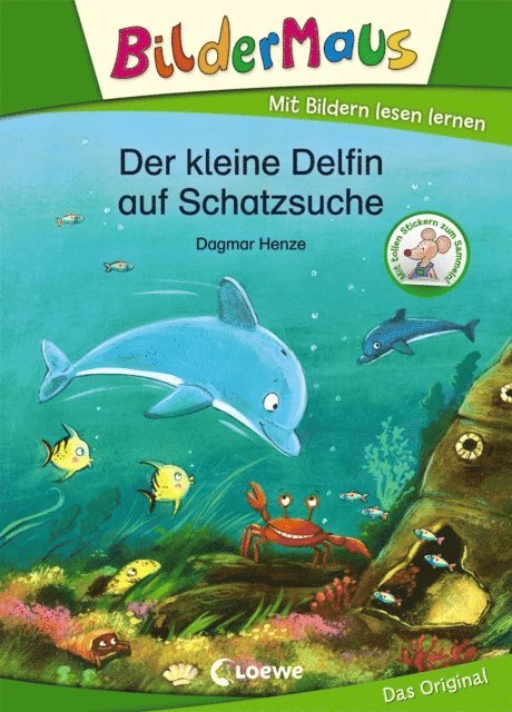 Dagmar Henze - Bildermaus - Der kleine Delfin auf Schatzsuche, E-bok