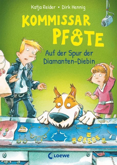 Katja Reider, Dirk Hennig - Kommissar Pfote (Band 2) - Auf der Spur der Diamanten-Diebin, E-bok
