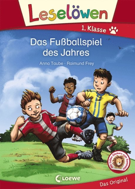 Anna Taube, Raimund Frey - Leselöwen 1. Klasse - Das Fußballspiel des Jahres, E-bok