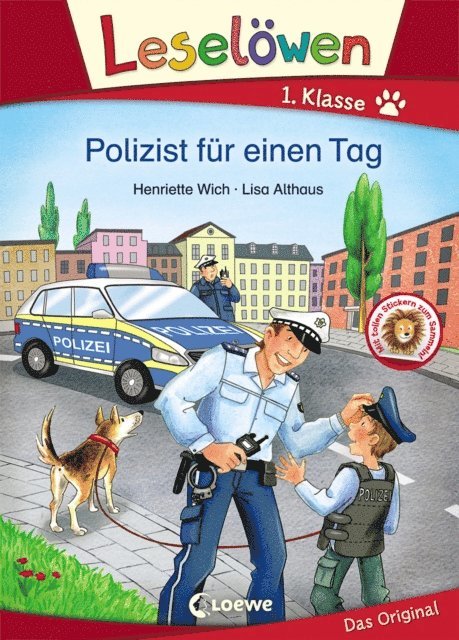 Henriette Wich, Lisa Althaus - Leselöwen 1. Klasse - Polizist für einen Tag, E-bok