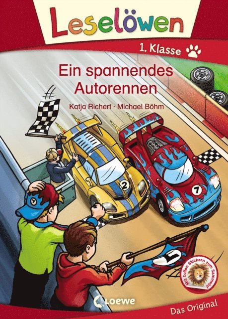 Katja Richert, Michael Bohm - Leselöwen 1. Klasse - Ein spannendes Autorennen, E-bok