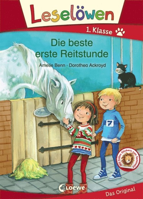 Amelie Benn, Dorothea Ackroyd - Leselöwen 1. Klasse - Die beste erste Reitstunde, E-bok