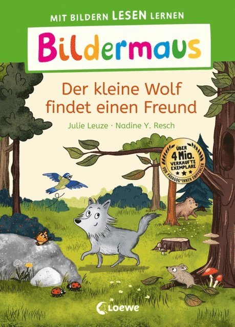 Julie Leuze, Nadine Y. Resch - Bildermaus - Der kleine Wolf findet einen Freund, E-bok