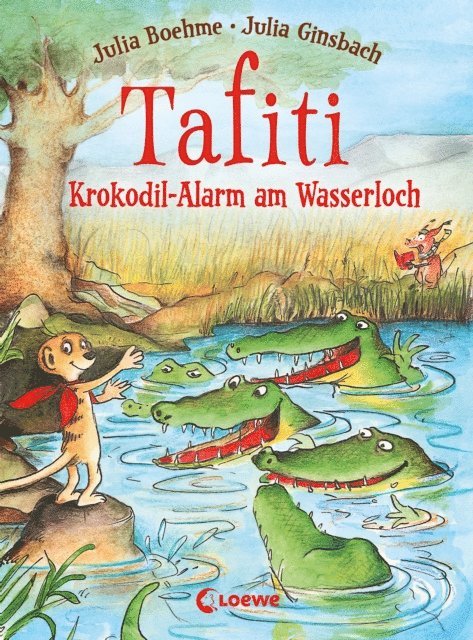 Julia Boehme, Julia Ginsbach - Tafiti (Band 19) - Krokodil-Alarm am Wasserloch, E-bok