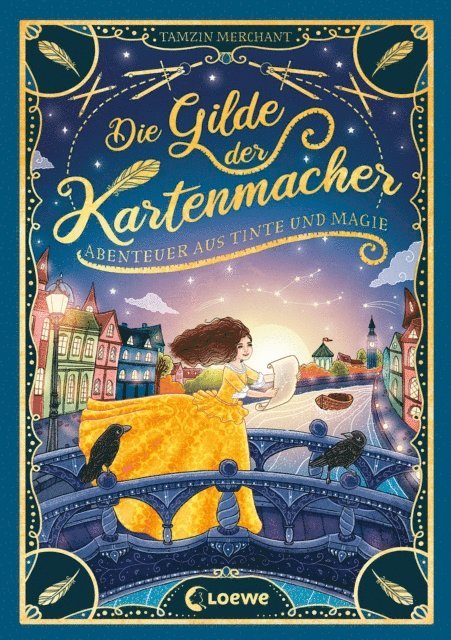 Tamzin Merchant, Nadine Mannchen - Die Gilde der Kartenmacher (Die magischen Gilden, Band 2) - Abenteuer aus Tinte und Magie, E-bok