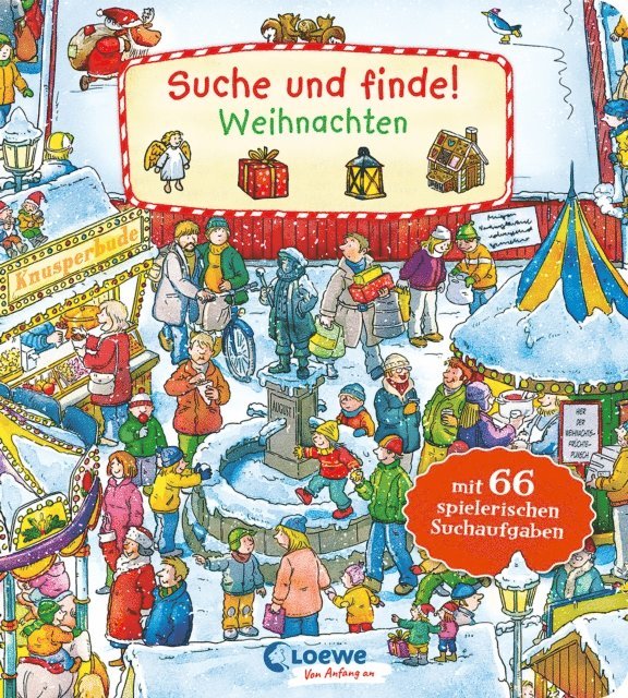 Loewe Wimmelbucher, Joachim Krause - Suche und finde! - Weihnachten, E-bok