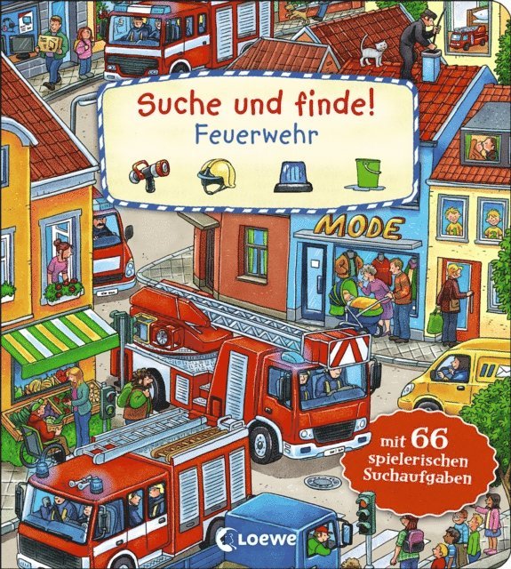 Joachim Krause - Suche und finde! - Feuerwehr, E-bok