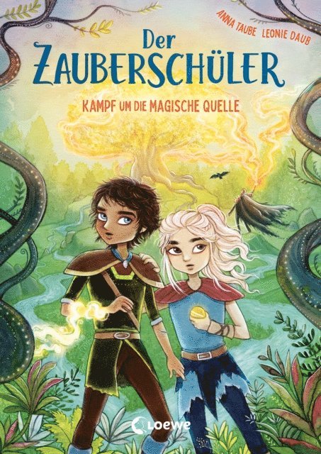 Anna Taube, Leonie Daub - Der Zauberschüler (Band 4) - Kampf um die Magische Quelle, E-bok