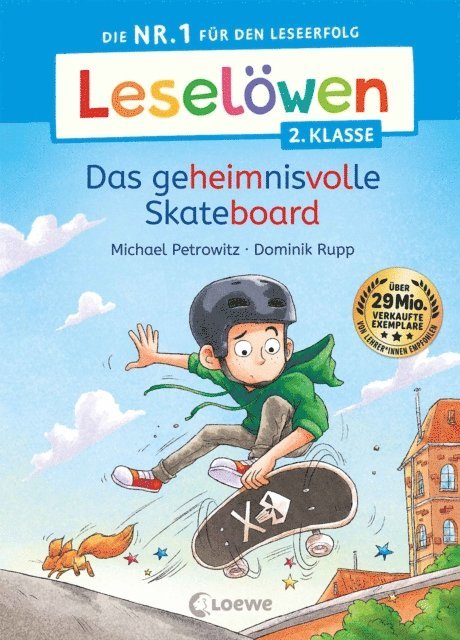 Michael Petrowitz, Dominik Rupp - Leselöwen 2. Klasse -  Das geheimnisvolle Skateboard, E-bok