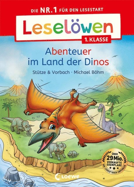 Stutze Vorbach, Michael Bohm - Leselöwen 1. Klasse - Abenteuer im Land der Dinos, E-bok